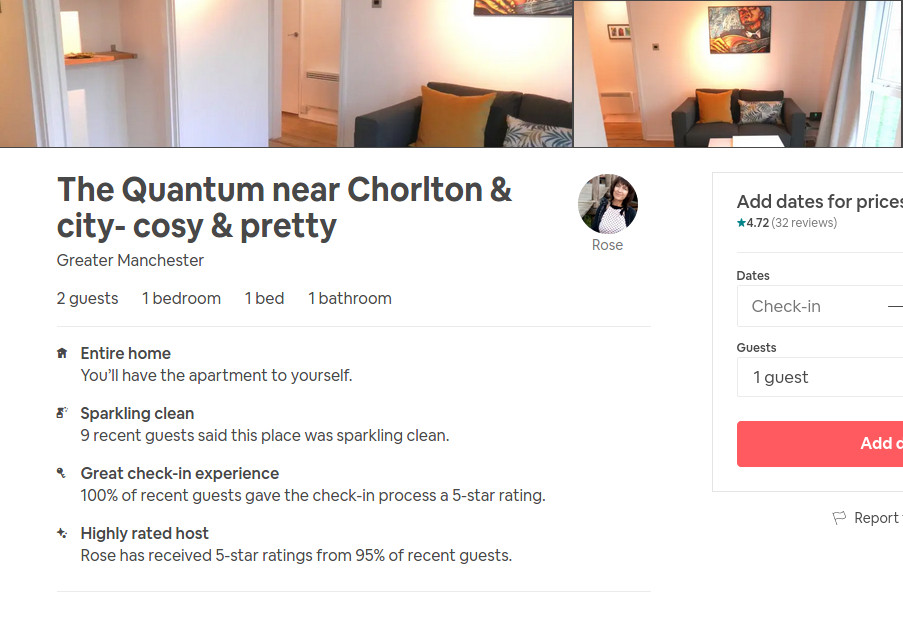 Quantum Airbnb overview